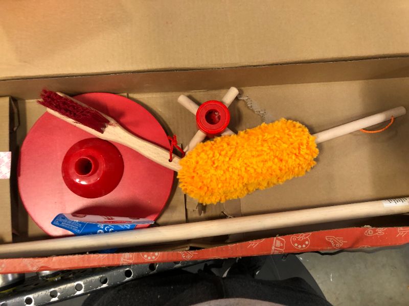 Photo 3 of Melissa & Doug Dust! Sweep! Mop! (Frustration Free Packaging)