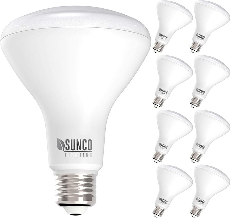Photo 1 of Sunco Lighting 48 Pack BR30 LED Bulb 11W=65W 4000K Cool White 850 LM E26