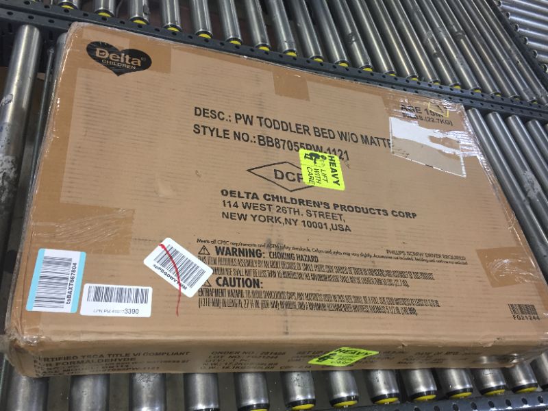 Photo 1 of Nick Jr. PAW Patrol Wood Toddler Bed - Delta Children