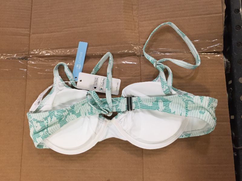 Photo 2 of Cupshe Teal XXL Bathing Suit Top Bra