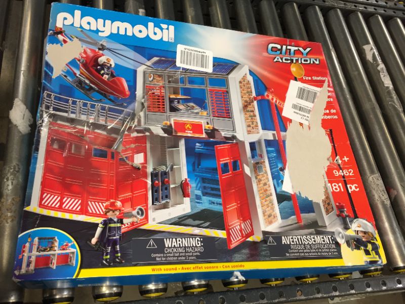 Photo 3 of PLAYMOBIL Fire Station Multi, 58.5 x 50.01 x 9.3 cm