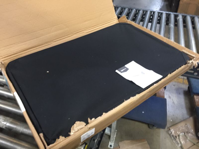 Photo 4 of AmazonBasics Portable Folding Soft Dog Travel Crate Kennel 36"