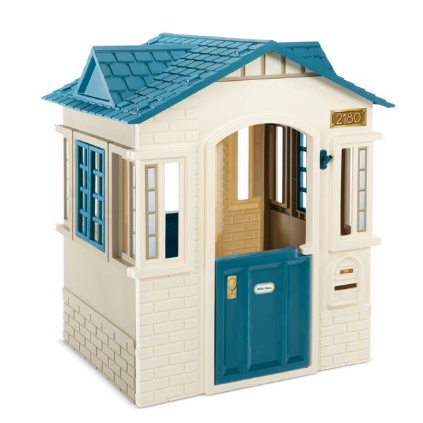 Photo 1 of Little Tikes Cape Cottage Playhouse, Blue
