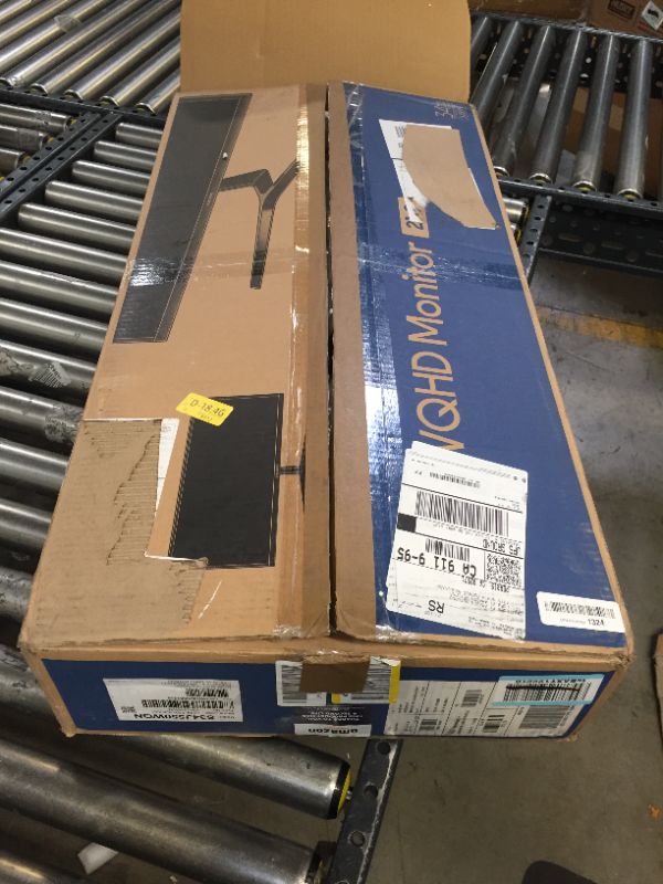 Photo 1 of SAMSUNG 34" Class Flat 3,440 x 1,440 Ultra HD - LS34J550WQNXZA

