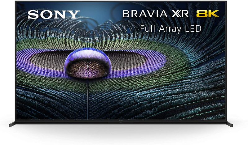 Photo 1 of Sony Z9J 85 Inch TV: BRAVIA XR Full Array LED 8K Ultra HD Smart Google TV with Dolby Vision HDR and Alexa Compatibility XR85Z9J- 2021 Model
