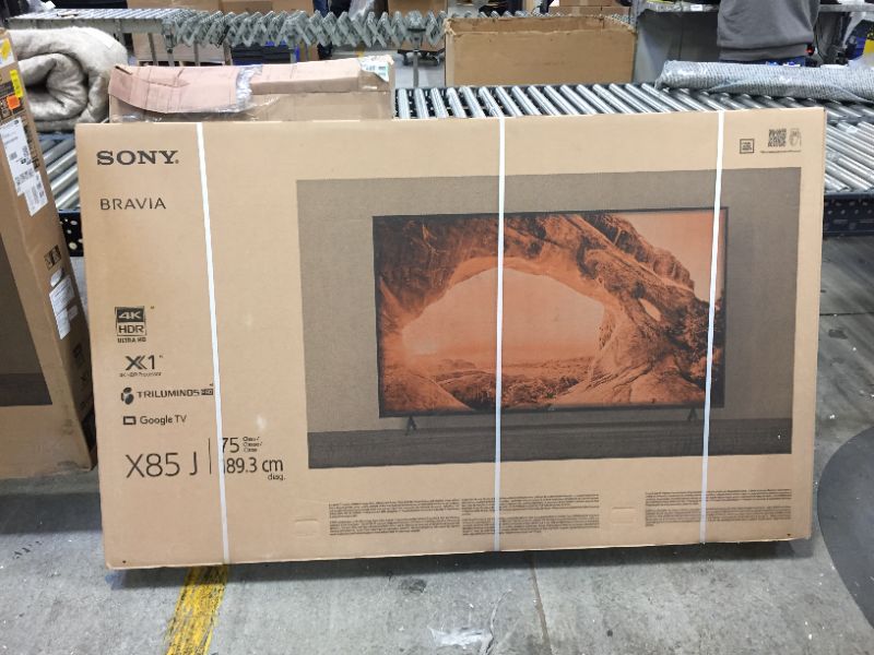 Photo 2 of Sony - 75" Class X85J Series LED 4K UHD Smart Google TV BRAND NEW 