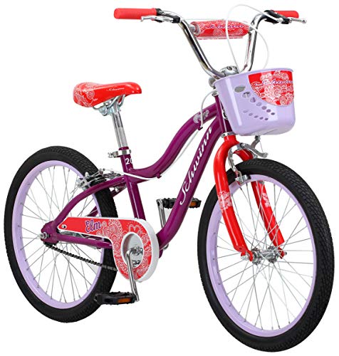 Photo 1 of Schwinn Elm Girls Bike for Toddlers and Kids, 20-Inch Wheels, Purple