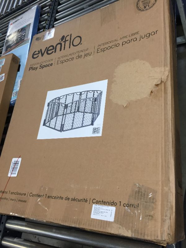 Photo 1 of Evenflo Versatile Play Space (Cool Gray)