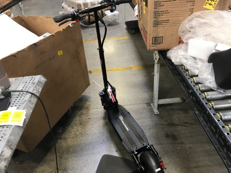 Photo 3 of EVERCROSS Electric Scooter, Electric Scooter for Adults with 800W Motor, Up to 28MPH & 25 Miles, Scooter for Adults with Dual Braking System, Folding Electric Scooter Offroad with 10'' Solid Tires
