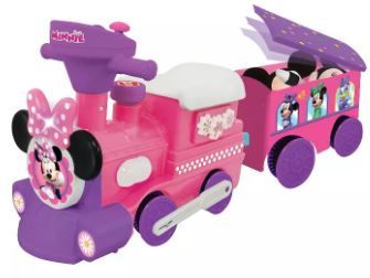 Photo 1 of Kiddieland Disney Minnie Mouse Ride-On Motorized Train With Track