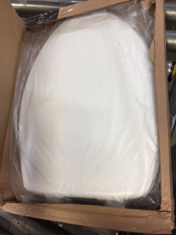 Photo 1 of Bemis Plastic Elongated Toilet Seat Whisper Close And Easy-Change Hinge