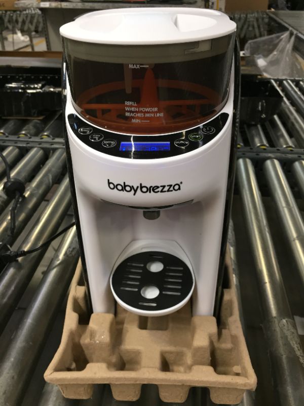 Photo 3 of New and Improved Baby Brezza Formula Pro Advanced Formula Dispenser Machine - Automatically Mix a Warm Formula Bottle Instantly - Easily Make Bottle with Automatic Powder Blending