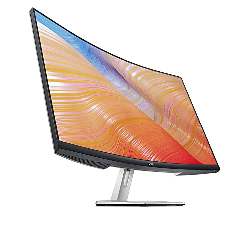 Photo 1 of Dell S3222HN 32-inch FHD 1920 x 1080 at 75Hz Curved Monitor, 1800R Curvature, 8ms Grey-to-Grey Response Time , 16.7 Million Colors, Black