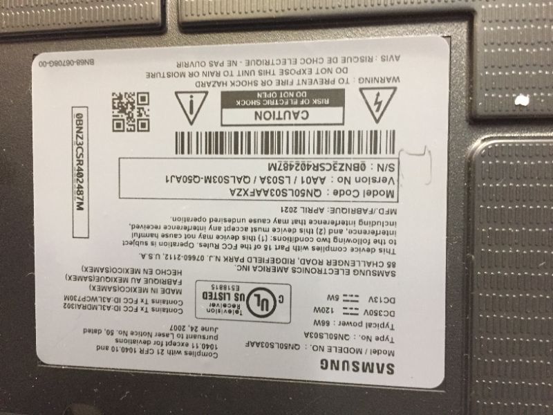 Photo 6 of Samsung 55" Smart 4K Crystal HDR UHD TV TU7000 Series (Titan Gray)