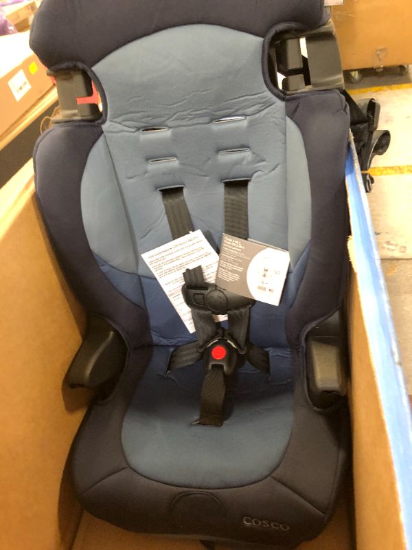 Photo 3 of Cosco Finale DX 2 in 1 Booster Car Seat Sport Blue