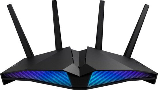 Photo 1 of ASUS - RT-AX82U AX5400 Dual-Band WiFi 6 Gaming Router with Life time internet Security
