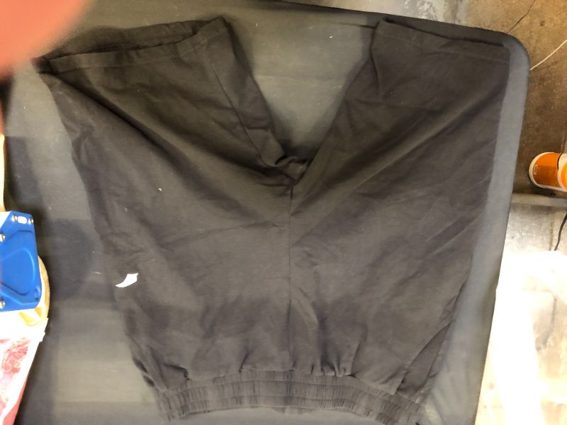 Photo 1 of pair of large black shorts 