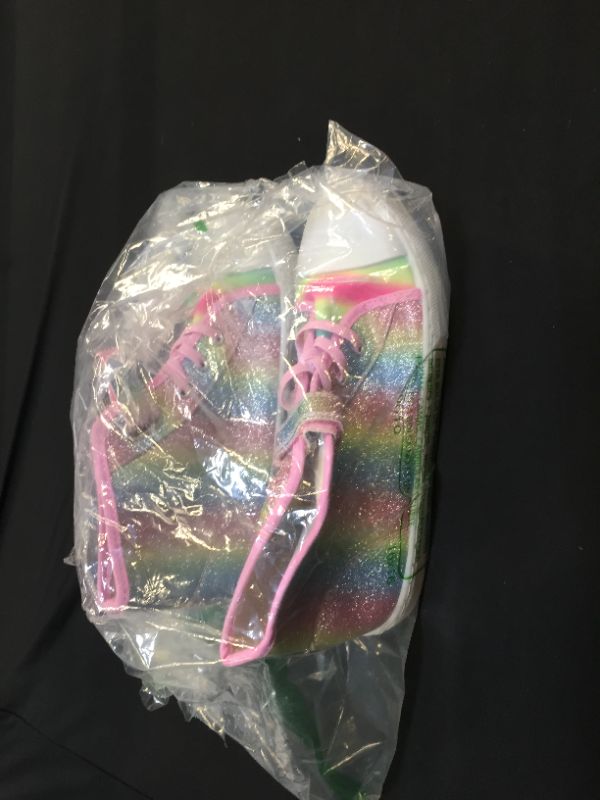 Photo 1 of kids size 5 rainbow shoes 