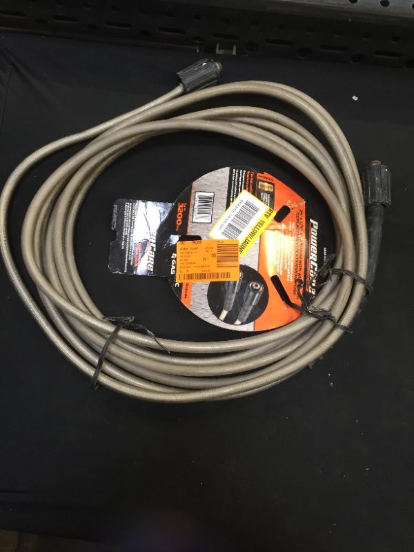 Photo 2 of 1/4 in. x 25 ft. x 3200 PSI Extension/Replacement Pressure Washer Hose
