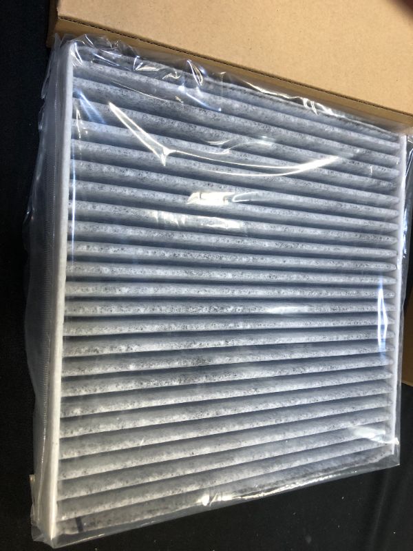 Photo 2 of 2 pack of 9.5x9.5in cabin air filters includes activated carbon