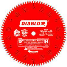 Photo 1 of 10 in. x 84-Tooth Laminate/Aluminum/Plastics Circular Saw Blade
