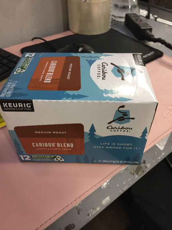 Photo 2 of Caribou Coffee?? Blend Coffee K-Cup best by 15 aug 2022