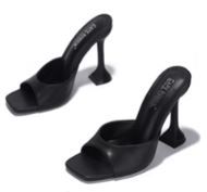 Photo 1 of Cape Robbin Lithe Sexy High Heels for Women, Square Open Toe Shoes Heels
10