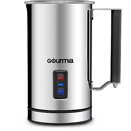 Photo 1 of Gourmia GMF215 Cordless Electric Milk Frother & Heater, 3 Function, Detachable Base For Easy Serving, Stainless Steel, Non-Stick Interior For Easy Cleaning
