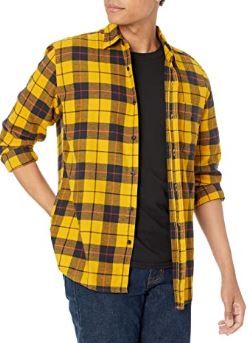 Photo 1 of Amazon Essentials Men's Regular-fit Long-Sleeve Flannel Shirt
