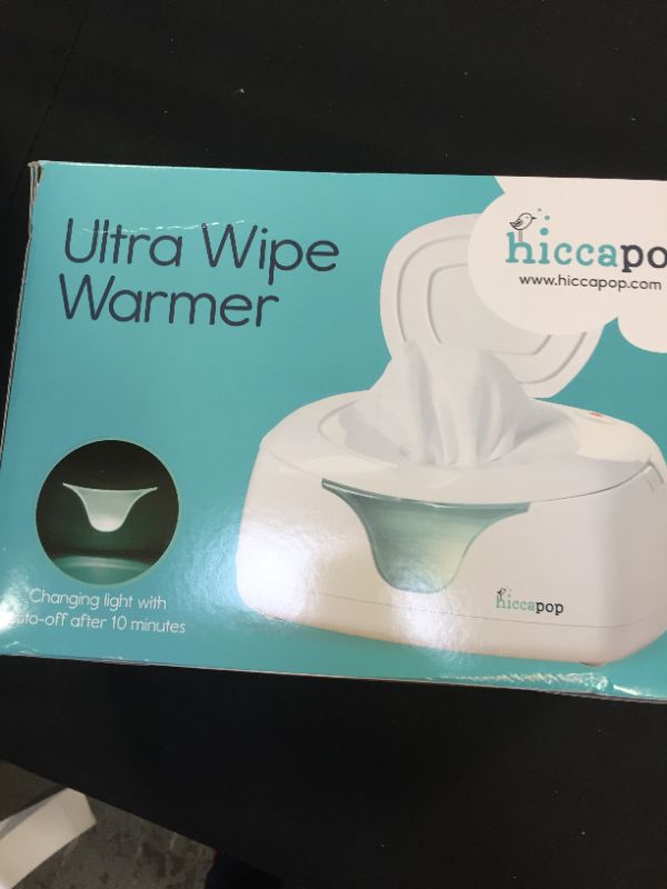 Photo 2 of hiccapop Baby Wipe Warmer and Baby Wet Wipes Dispenser | Baby Wipes Warmer for Babies | Diaper Wipe Warmer with Changing Light
