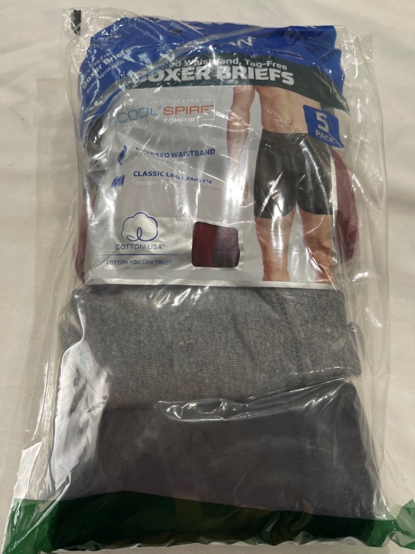 Photo 1 of BOXER BRIEFS 5 PACK 2XL 