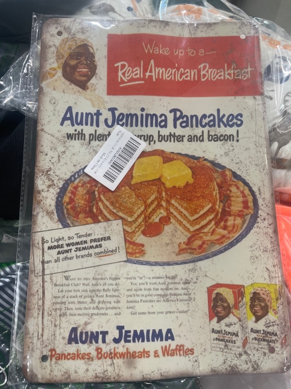 Photo 1 of AUNT JEMIMA PANCAKE WALL DECOR 