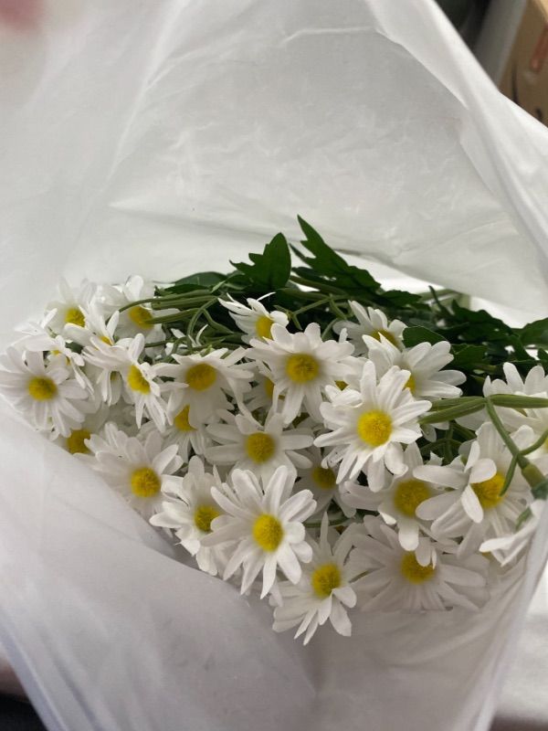 Photo 1 of ARTIFICIAL WHITE FLOWERS