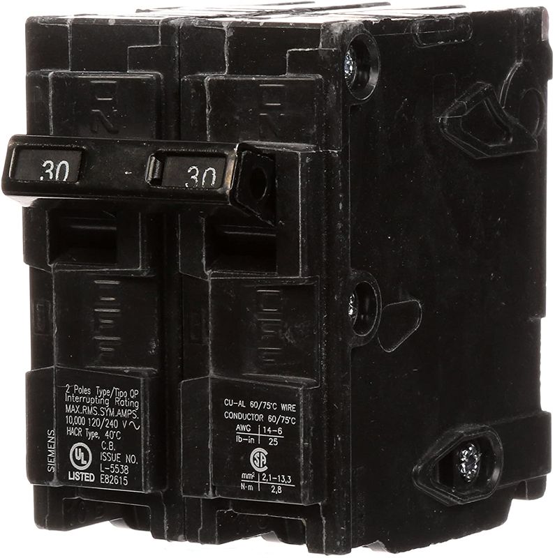 Photo 1 of Q230 30-Amp Double Pole Type QP Circuit Breaker