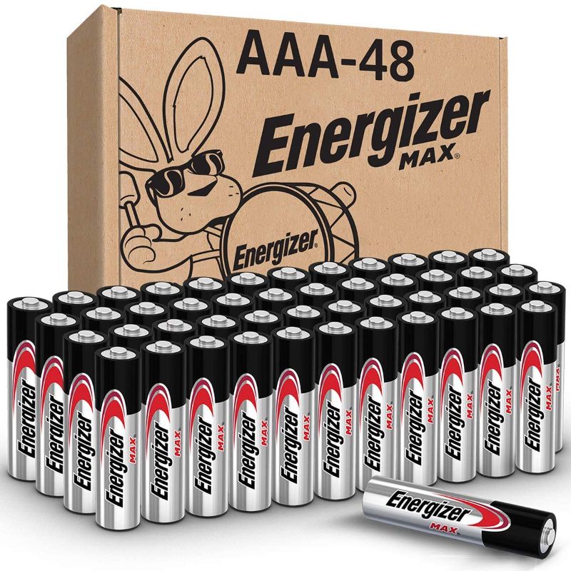 Photo 1 of Energizer AAA Batteries (48 Count), Triple A Max Alkaline Battery