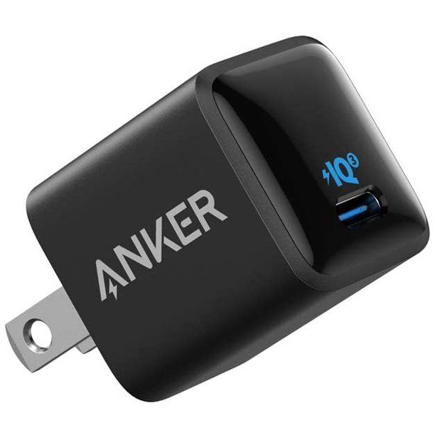 Photo 1 of Anker 18W PIQ 3.0 Compact Fast Charger Adapter, USB C Charger, PowerPort III Nano USB C Wall Charger