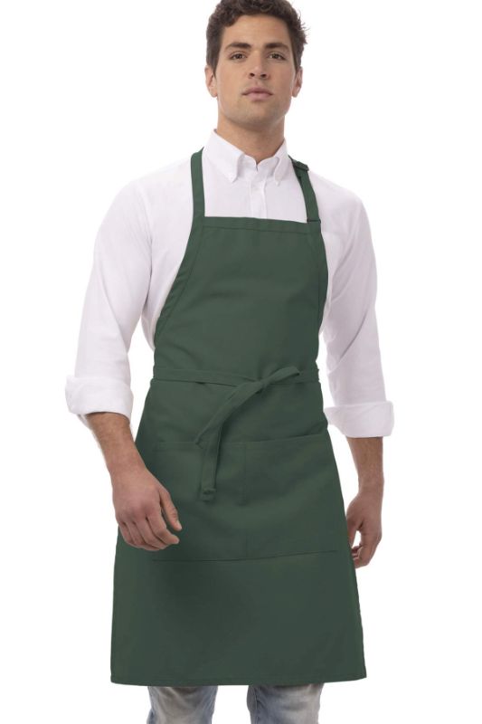 Photo 1 of Chef Works Unisex Adult Butcher Apron apparel accessories, Hunter Green, 34-Inch Length by 24-Inch Width US