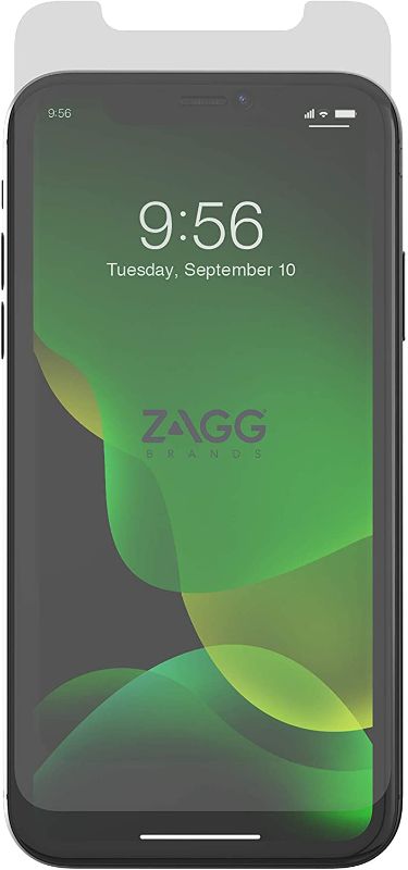 Photo 1 of ZAGG InvisibleShield Glass+ Screen Protector – High-Definition Tempered Glass Made for Apple iPhone SE – Impact & Scratch Protection, Clear