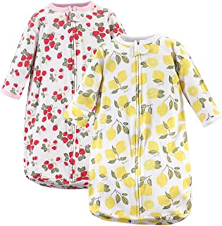 Photo 1 of Hudson Baby Safe Sleep Wearable Long Sleeve Sleeping Bag, 2 Pack, Fruit, 0-3 Months