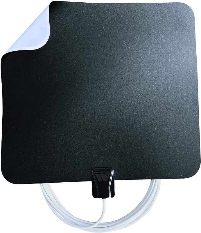 Photo 1 of Winegard FL5500A FlatWave Amped Digital HD Indoor Amplified TV Antenna (4K Ready / ATSC 3.0 Ready / High-VHF / UHF), 60 Mile Long Range