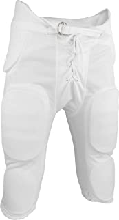 Photo 1 of Sports Unlimited Double Knit Adult Integrated Football Pants, White, XL