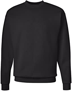 Photo 1 of Hanes Men's EcoSmart Sweatshirt, Black, Large
