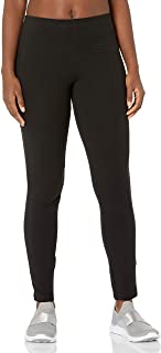 Photo 1 of Hanes Women's Stretch Jersey Legging, Black, XL