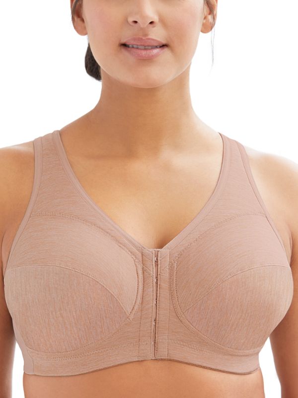 Photo 1 of Glamorise Womens Magic Lift Wire-Free Posture Back Bra Style-1264, 34D