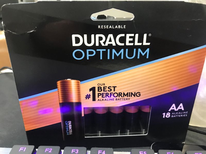 Photo 1 of 15 pcs Duracell Optimum  AA Batteries pack 