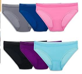 Photo 1 of Fruit of the Loom Women's Underwear Multipack assorted SIZE 9
STOCK PHOTO IS DIFFERENT 
