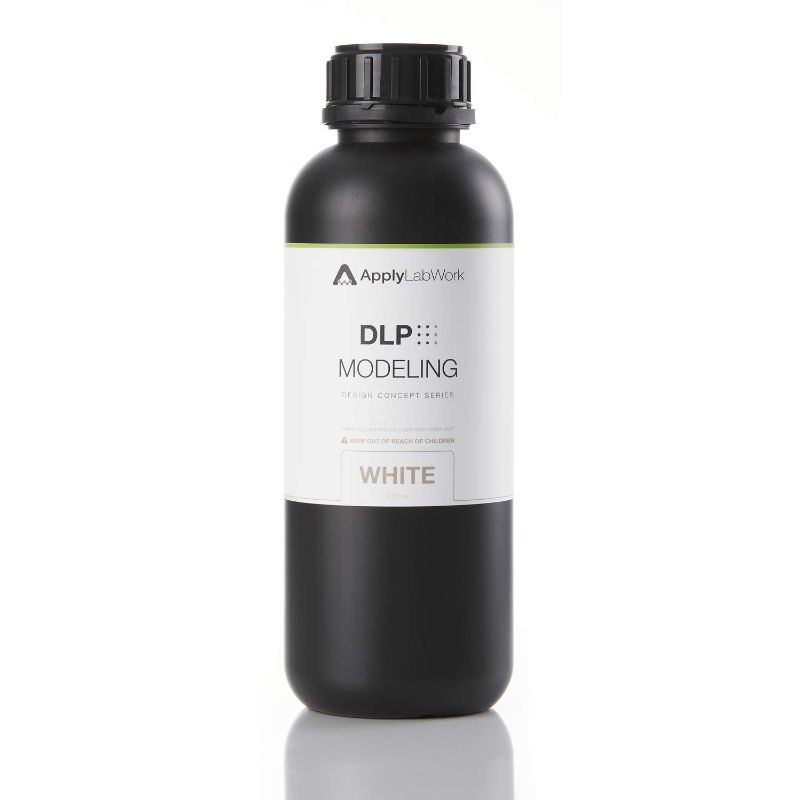 Photo 1 of ApplyLabWork 3D Resin for DLP Printers, SprintRay Printers Compatible, Modeling White, 1 Liter
