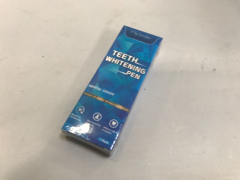 Photo 1 of MySmile Teeth Whitening Pen for Sensitive Teeth, Fast Result Teeth Bleach Pen with 35% Carbamide Peroxide Teeth Whitening Gel, Whitening Gel Refill Teeth Whitener, Help Remove Year Stains(Pack of 1)
