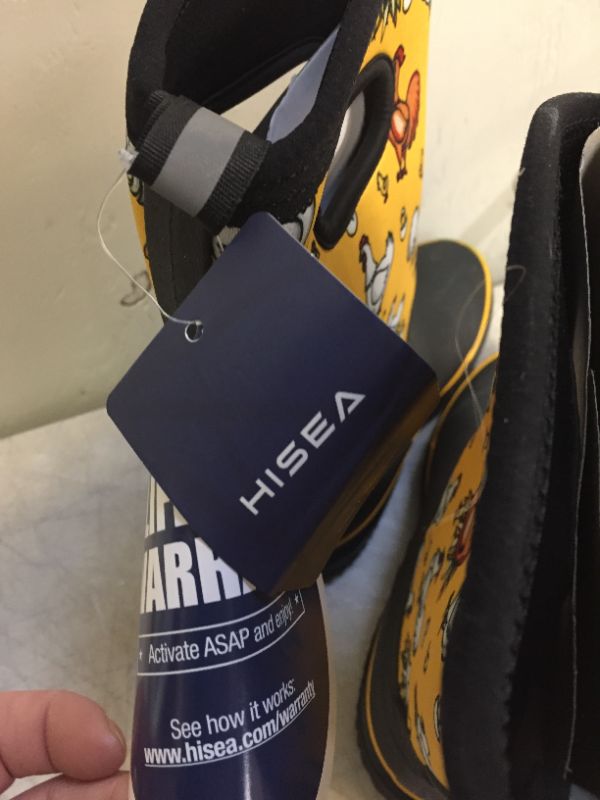Photo 1 of HISEA Women's Rain Boots Waterproof Rubber Rain Shoes for Ladies Mid Calf Garden Boots with Comfort Insole
size 9