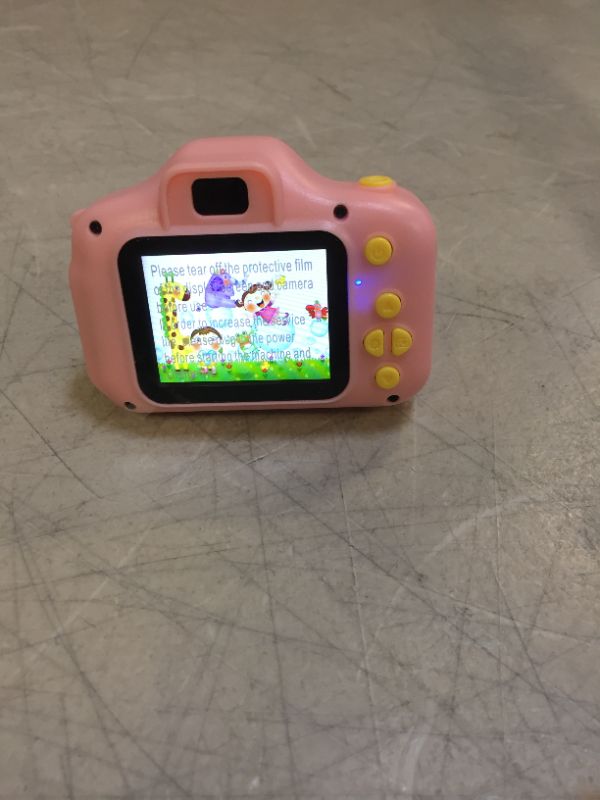 Photo 2 of CHILDRENS DIGITAL CAMERA PINK